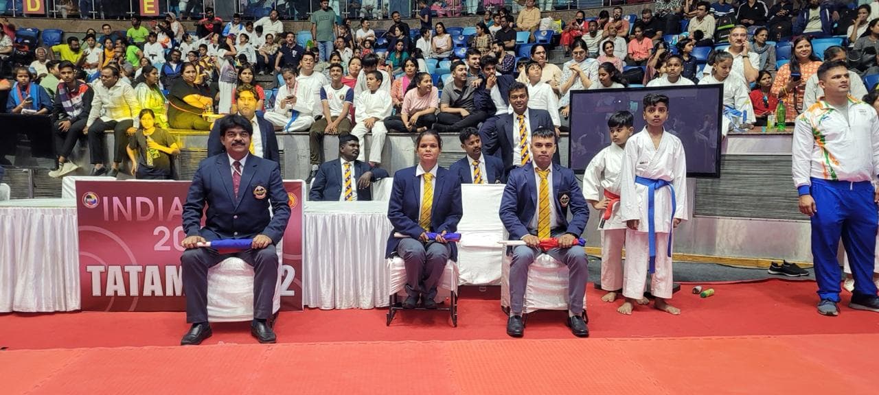 Karate tournament arena