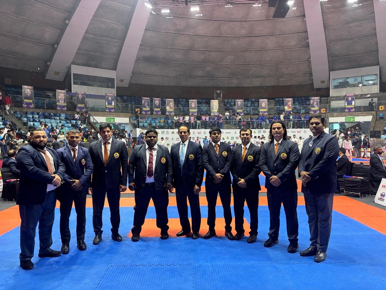 Wushu officials lineup