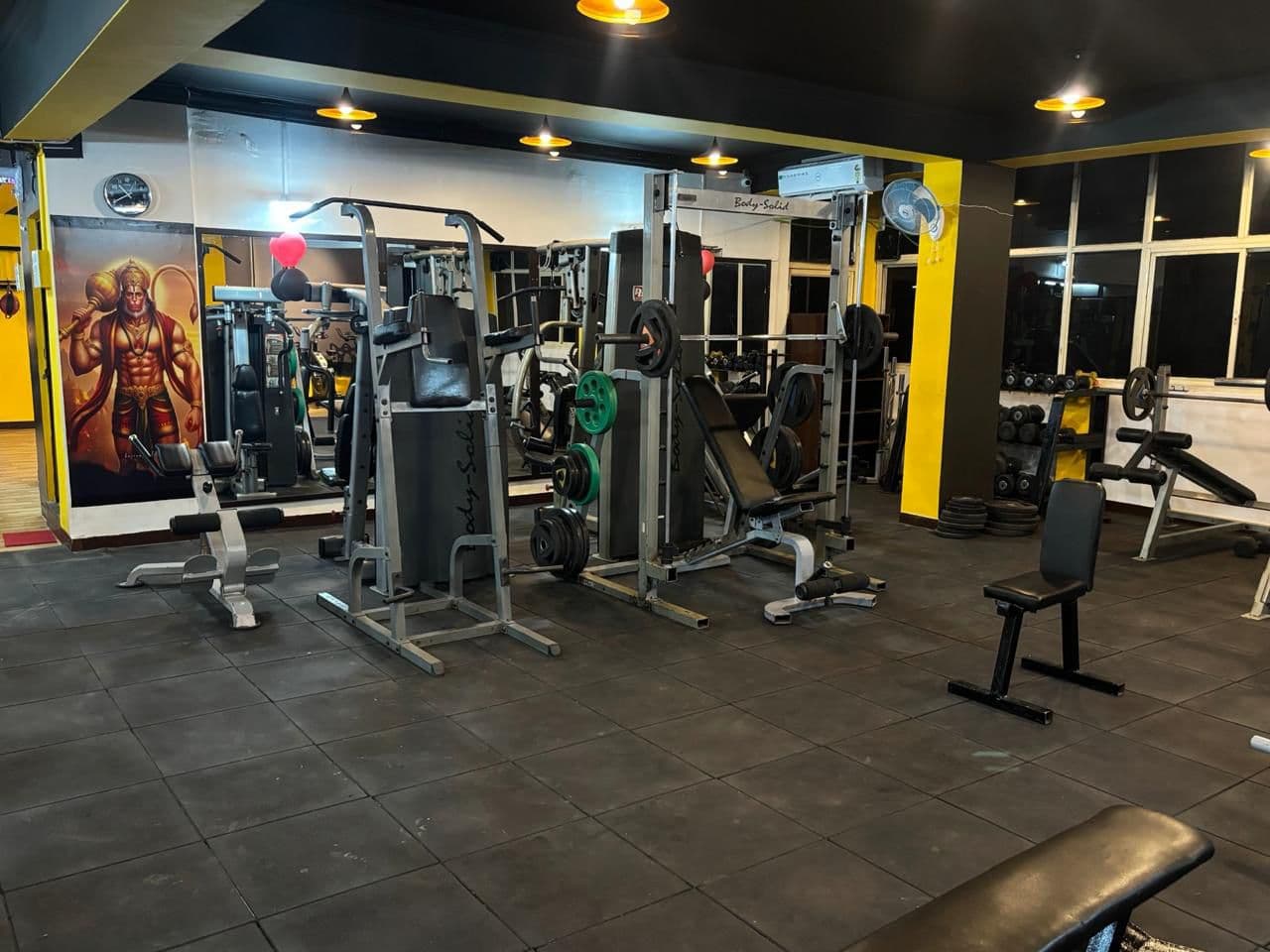 Gym equipment zone