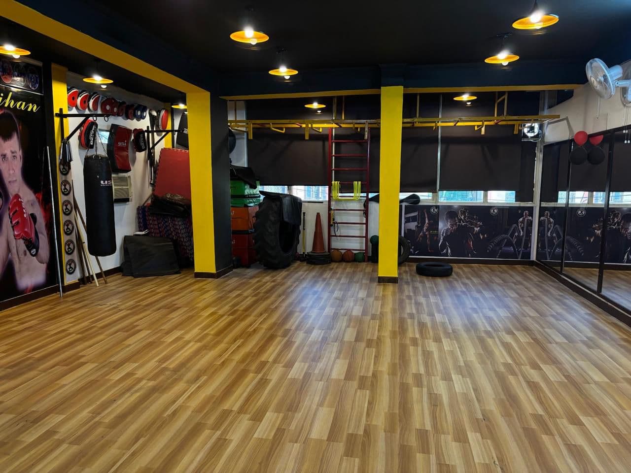 Academy practice floor